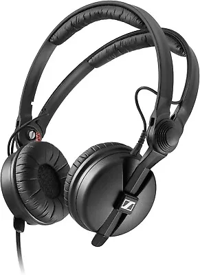 Sennheiser HD 25 Over Th Ear Professional DJ Headphones - Black • $149.99