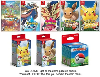 $59.99 • Buy Pokemon Mystery Dungeon / Sword / Shield / Eevee / Pikachu - Nintendo Switch