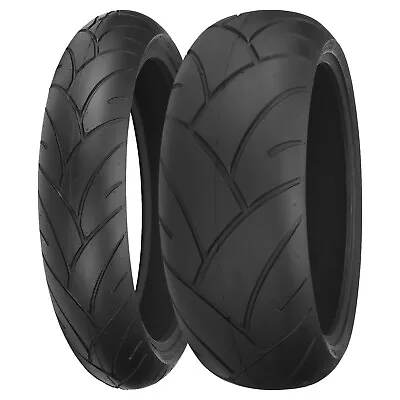 [120/70ZR17 200/50ZR17] Shinko 005 Advance Motorcycle Tire Set • $232.98