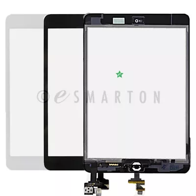 IPad Mini 1/iPad Mini 2 Digitizer Touch Screen Lens Glass + Home Button • $14.95