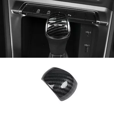 Carbon Fiber Interior Gear Shift Knob Decor Cover Trim For Audi Q3 2019-2023  • $23.09