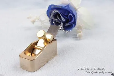 Yinfente Violin Making Tool Flat Bottom Brass Planes Luthier Woodworking Tools • $19.90