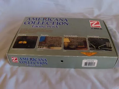 20 Z-Brick Americana Collection Facing Brick Veneer Liberty Gray 8  X 2.25  NEW • $50