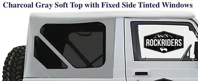 1988-1994 Geo Tracker Suzuki Sidekick Vitara Charcoal Soft Top Tinted Windows • $179.99