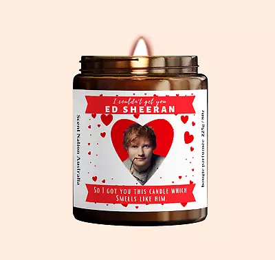 This Candle Smells Like Ed Sheeran  Ed Sheeran Merch Ed Sheeran Gift • $34.99