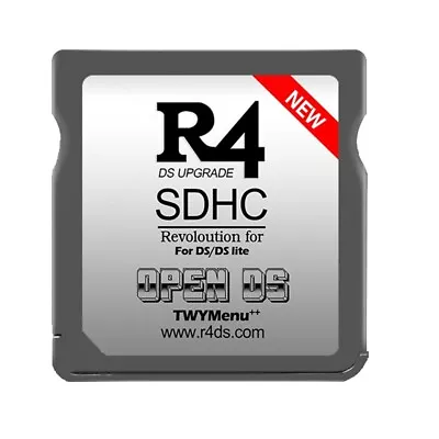 R4 Card SDHC Burning Card  OpenDS TWYMenu++ Dual Core For / Lite Flash3931 • $8.99