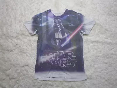 Star Wars X Marc Ecko Shirt Mens Medium White Darth Vader  • $16.99