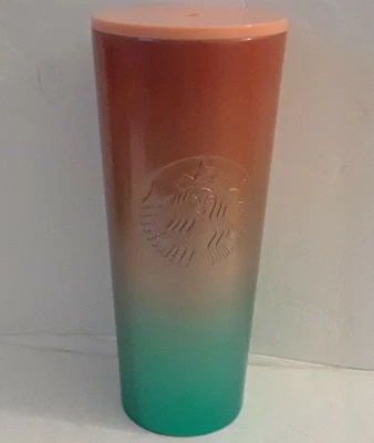 £34.06 • Buy New Starbucks 24oz Tumbler Stainless Steel Rainbow Sherbet No Straw