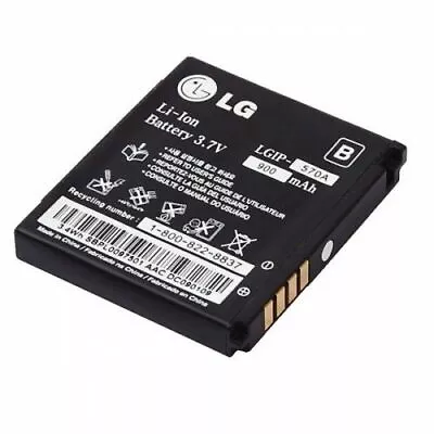 900mAh LGIP-570A Battery For LG Cookie KP500 KP501 KF700 KC550 KC780 KP800 • £3.95