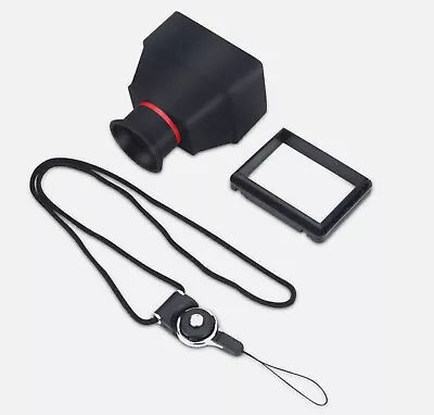 Loupe Camera LCD Viewfinder 3X Loupe Magnifying For 3.2 Inch Screen • £11