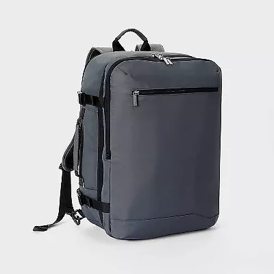 35L Travel 19.25  Backpack Gray - Open Story • $25.99