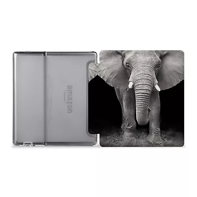 $19.99 • Buy Elephant Flip Case Cover For Amazon Kindle Oasis 7 Inch 2022