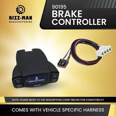 RIZZ-MAN 90195 Brake Controller Compatible With 97-11 Chrysler RAM Dodge • $109.99