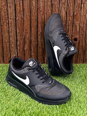 Nike Air Max Thea Black Running Shoes Sneakers US 9 UK 6.5 EUR 40.5 26cm • $55