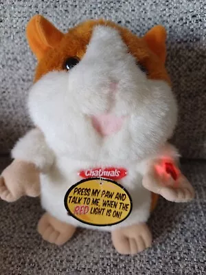 Vintage Chatimals Hamster Talking Soft Toy With Tags • £5.99