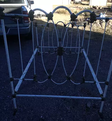 Antique Vtg Style Iron Bed Frame/Curved Headboard59  Footboard40  75 L 53.4'W • $695