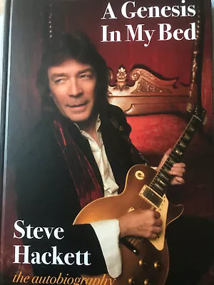 £39.99 • Buy Steve Hackett Autograph - A Genesis In My Bed - Signed Hardback Book - AFTAL