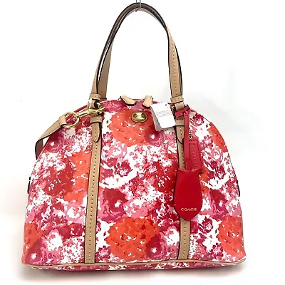 Coach Peyton Floral Domed Satchel • $119.20