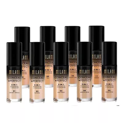 Milani Conceal + Perfect 2 - In - 1 Foundation + Concealer (Choose Your Shade!) • $9.87