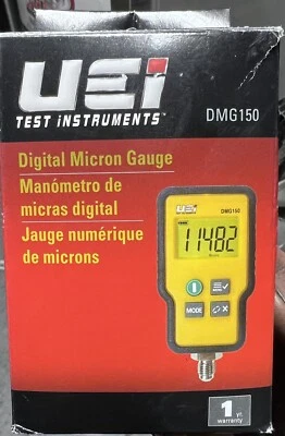 $125 • Buy UEi DMG150 Digital Vacuum Micron Gauge