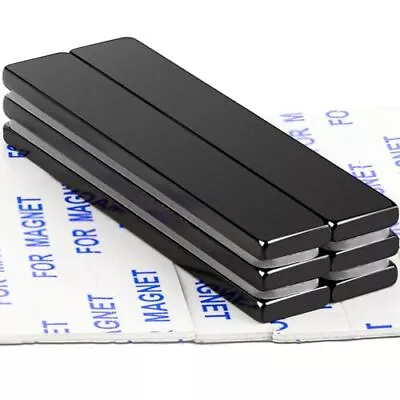 Neodymium Bar Magnets Epoxy Coating Powerful Permanent Rare Earth Magnets • $12.87