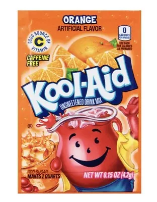 £3.99 • Buy Kool Aid Sachet X10 Orange BEST BEFORE FEBRUARY 2023