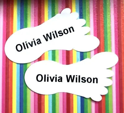 Personalised Name Labels For Shoes/ School Name Tags • £2.80