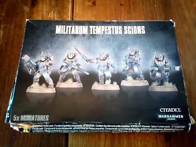 Warhammer 40000 Astra Militarium Tempestus Scions (no Bases)  • £15