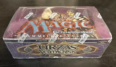 GERMAN Urza's Legacy Booster Box MTG Magic The Gathering Vermächtnis 1999 Sealed • $2500