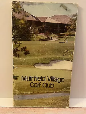 Lot Of 3 Vintage Muirfield Village Golf Club Yardage Guides From 197519771997 • $23.75