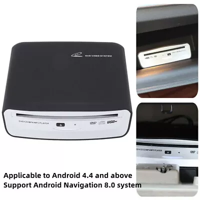 Car CD/ DVD Dish Box Player External Stereo Interface USB Connection For Android • $61.70