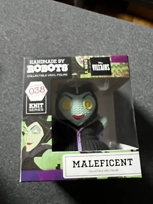 Maleficent Handmade By Robots Vinyl Figure Knit Series #037 New • $20