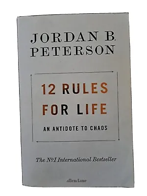 $19.49 • Buy 12 Rules For Life: An Antidote To Chaos By Jordan B. Peterson (Paperback, 2018)