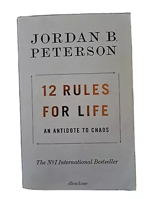 12 Rules For Life: An Antidote To Chaos By Jordan B. Peterson (Paperback 2018) • $19.49