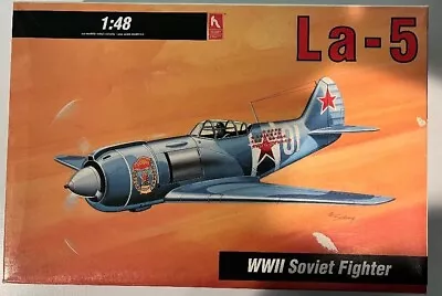 1/48 Hobbycraft WWII Soviet Russian Lavochkin La-5 Plastic Model Kit Complete • $14.99