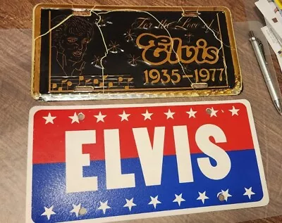 Elvis Presley License Plate 2 Pack • $25