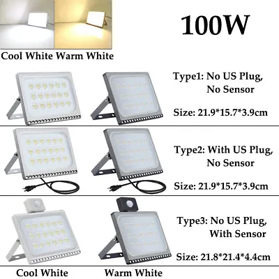 10W-500W Watt Led Flood Light Outdoor Security Garden Yard Spotlight Lamp 110V • $294.99