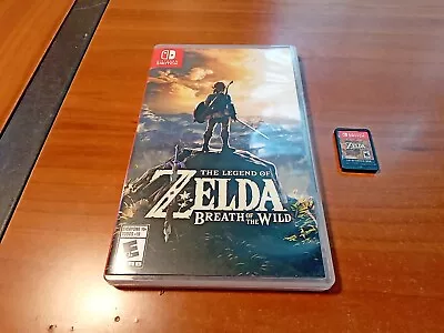 CIB The Legend Of Zelda: Breath Of The Wild (Nintendo Switch) Complete *TESTED* • $35.99