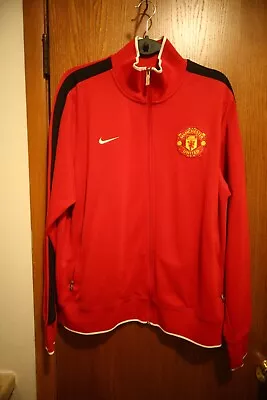 Nike Manchester United Mens Jacket Full Zip Size XL Soccer • $40