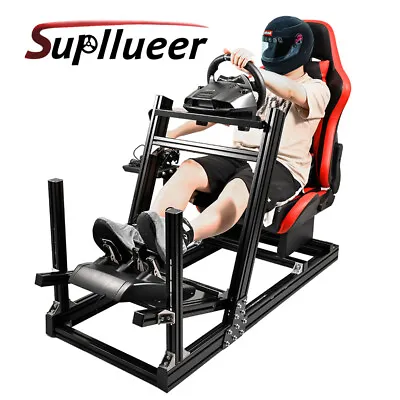 Supllueer Aluminum Alloy Racing Simulator Cockpit Or Seat Fit For G923 G920 G29 • $589.99