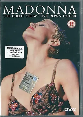 Madonna The Girlie Show Live In Music Concert Down Under DVD Brand New UK R2 • £29.99