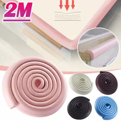 Safety Baby Table Edge Corner Protector Strip Guard Protection Foam Bumper 2M • £5.75