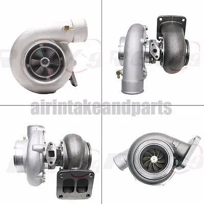 Rev9 Tx-66-62 Turbocharger 70a/r T4 Divded Flange 3  V Band Exhaust Twin Scroll • $257