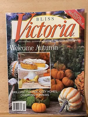 Bliss Victoria Magazine Enterprising Woman October 2013 • $10.99