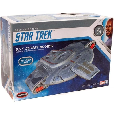 £42.95 • Buy Polar Lights POL952 1:1000 Star Trek Deep Space Nine USS Defiant Model Kit