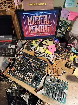 Mortal Kombat 1 Pcb Jamma Arcade Board Set 9.0 Proto Rev Working!!! (y-unit)  • $349