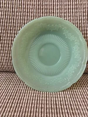 Vintage Fire King Jadeite Alice Pattern 6 Inch Saucers • $3.99