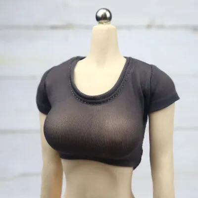 1/6 Scale Female T-shirt Top Model For 12  Action Figure • $11.99