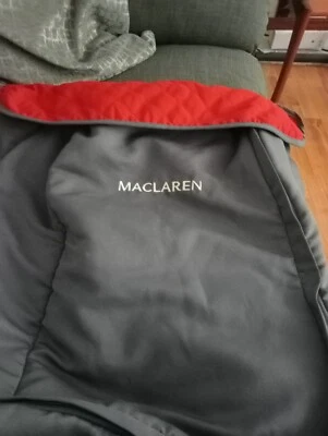 £35 • Buy Maclaren Major Elite Cosy Toes In Grey/red