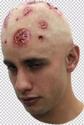 Prosthetic Bald Head Zombie Cap Paint • £16.96